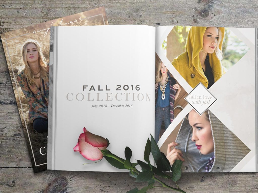 Custom digital lookbook